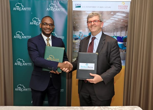 AGF and TechoServe establish partnership to boost investment in West Africa’s cashew nut sector